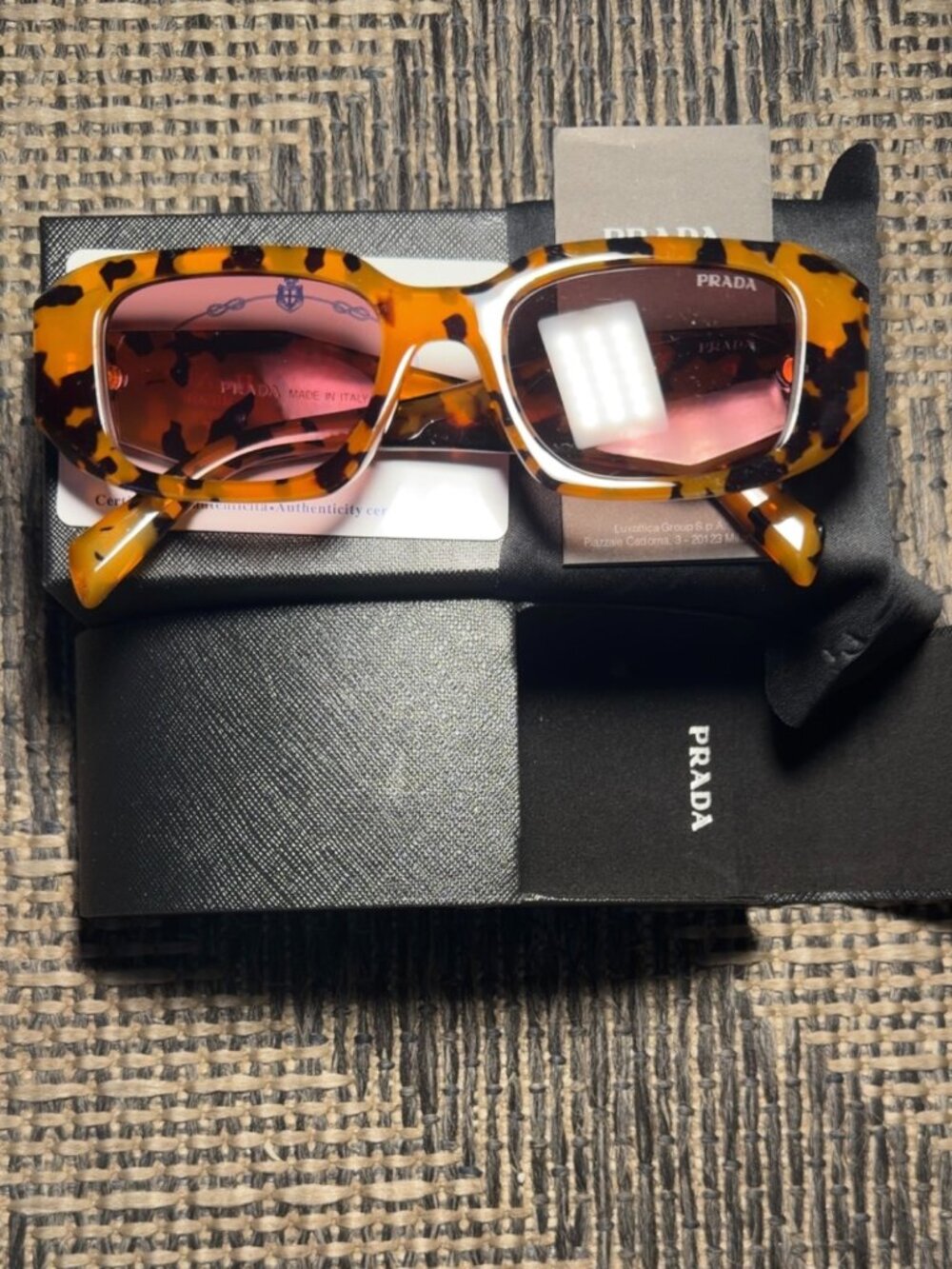 Prada Cheetah Print women's sunglasses